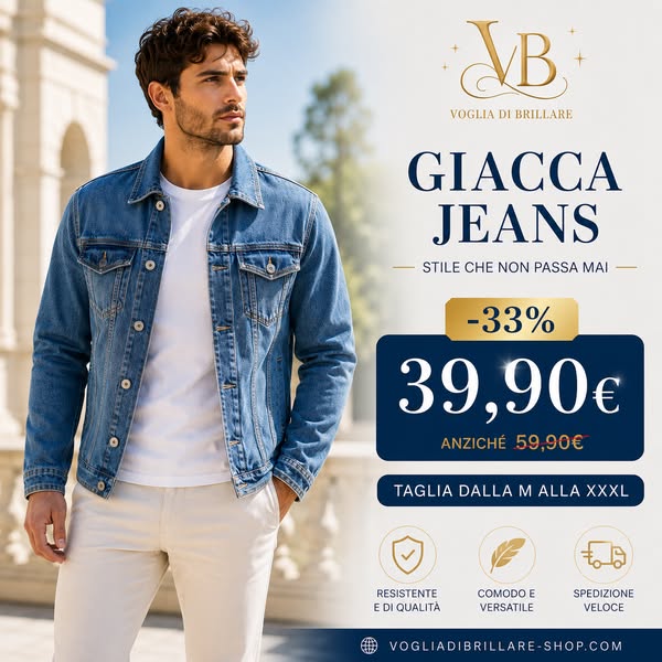Giacca Jeans -33% | Ora €39,90