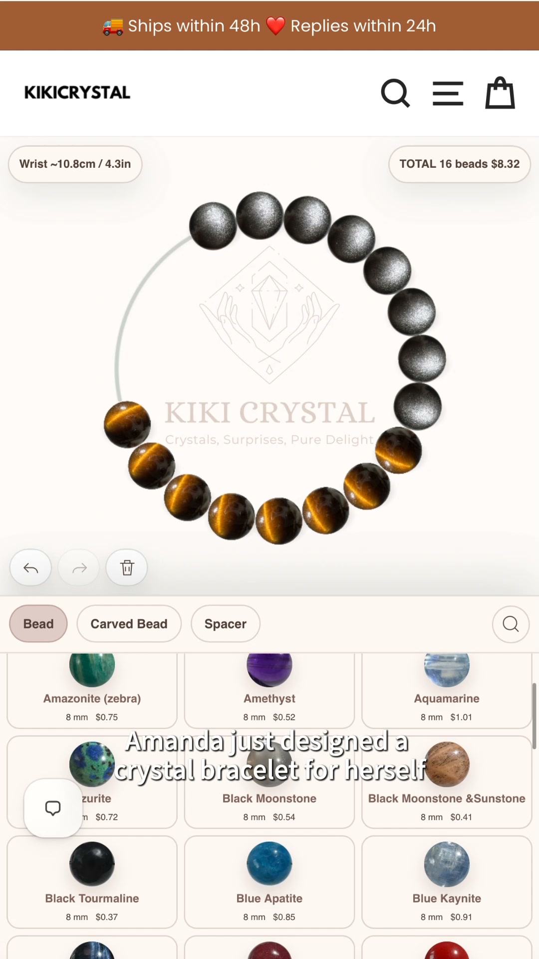 Your Crystals, Your Way!