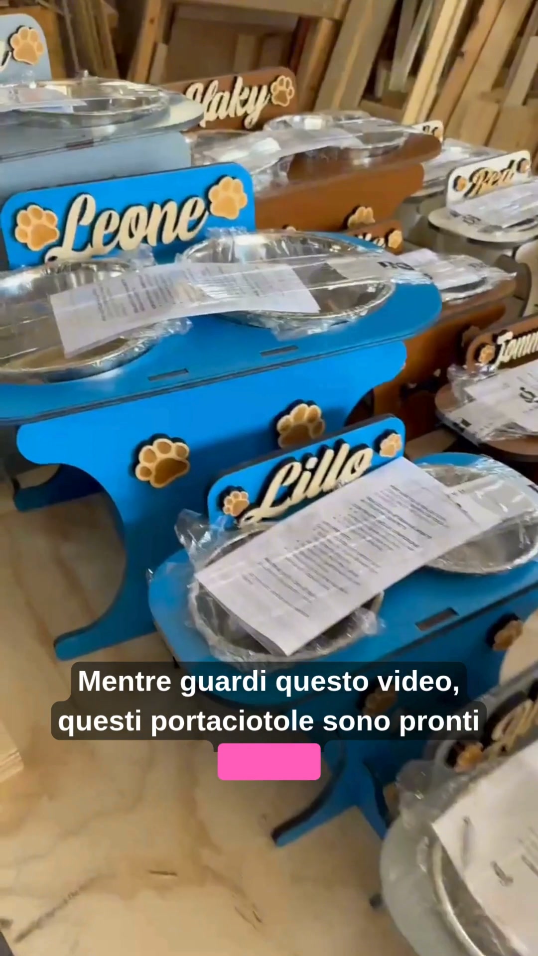 Fatto a mano, in pochi pezzi. Prenota il suo ora