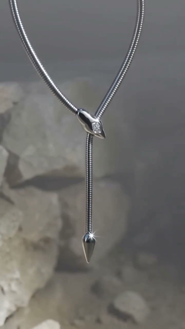 3-Piece Silver Serpent Set