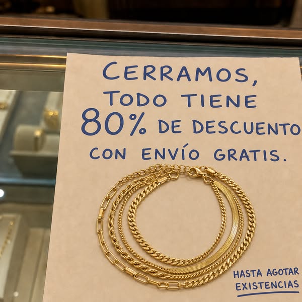 ¡Últimas unidades! Hasta agotar existencias