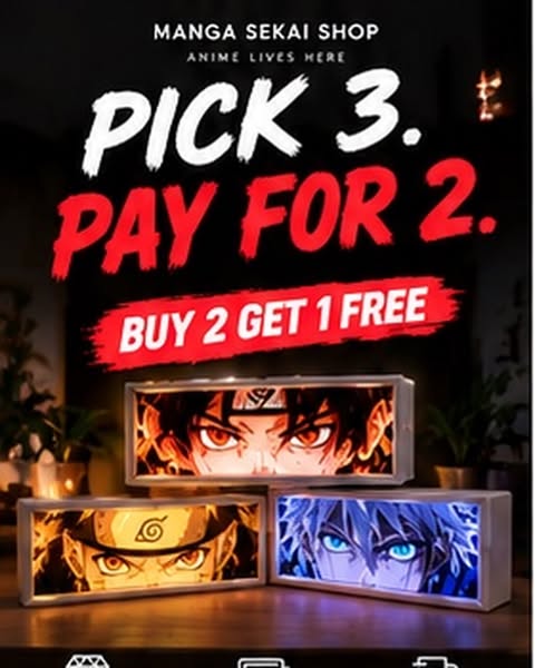 BUY 2 GET 1 FREE