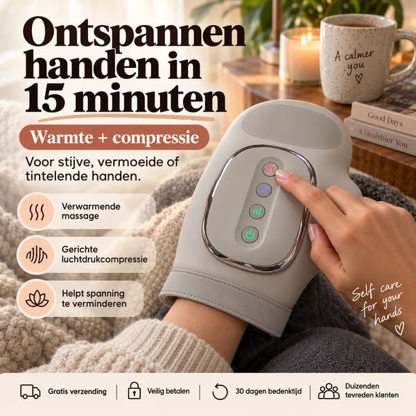 Verwen je handen met 15 minuten pure ontspanning.