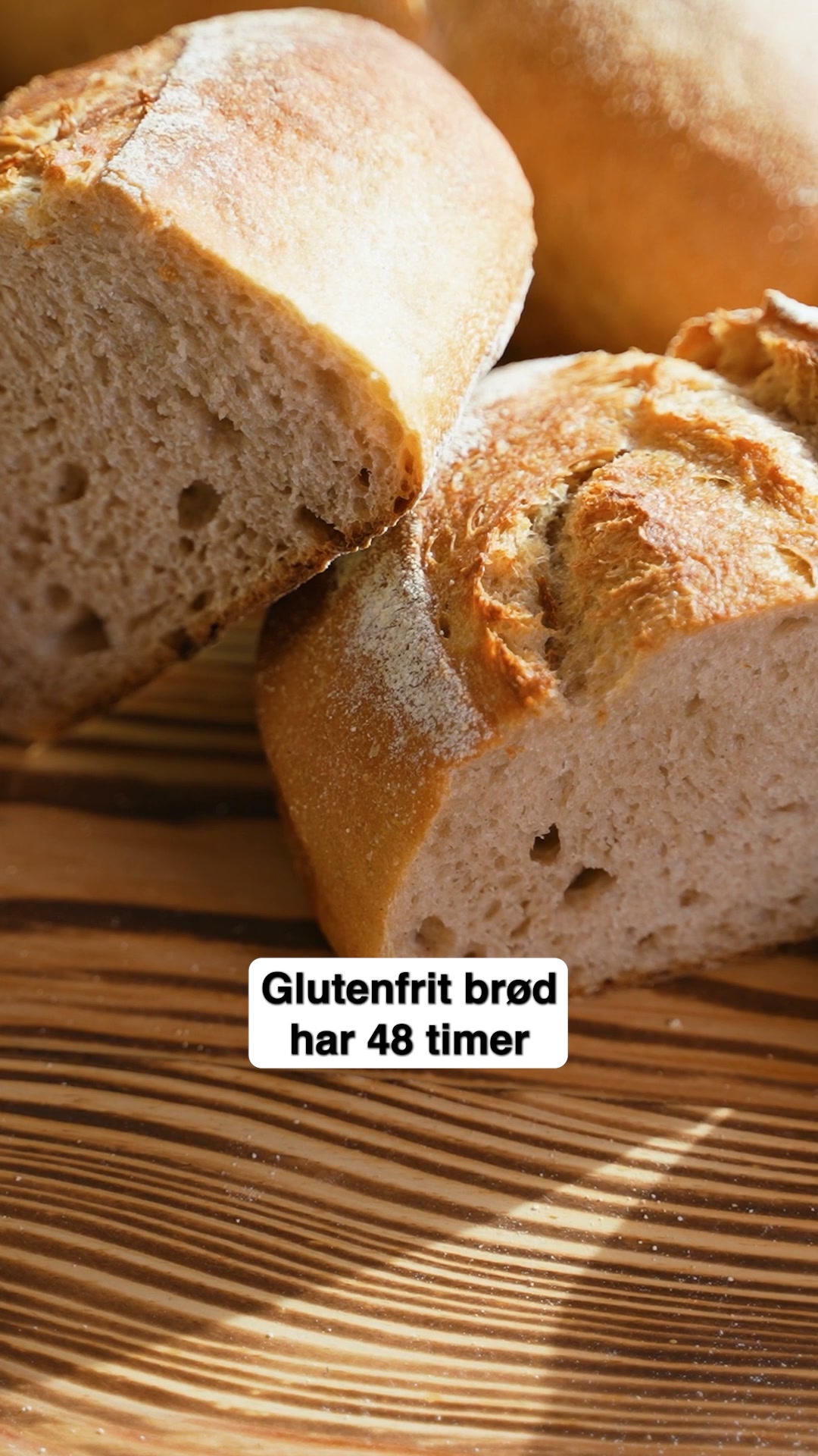 Glutenfrit brød holder kun 48 timer, ikke?