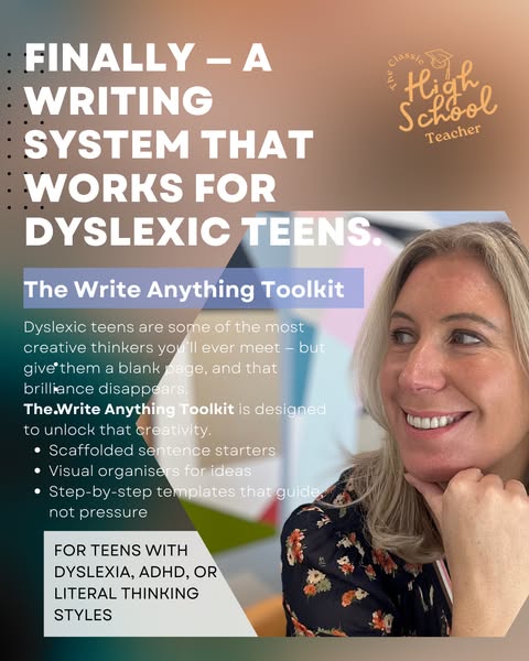 Finally — Writing Tools That Work for Dyslexic Teens