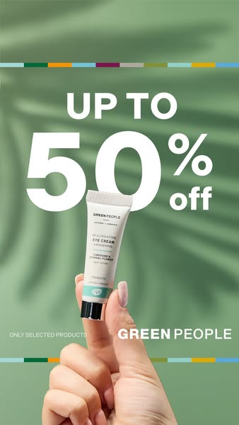 Up To 50% Off Green People