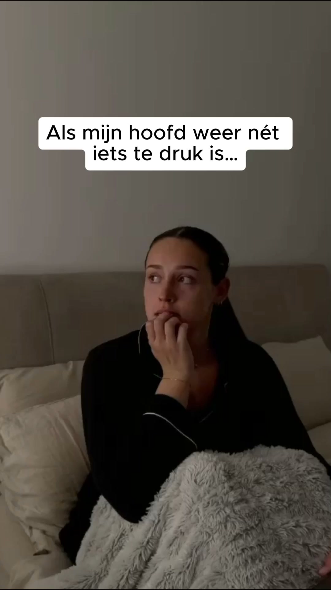 Voor een rustiger moment voor het slapen.