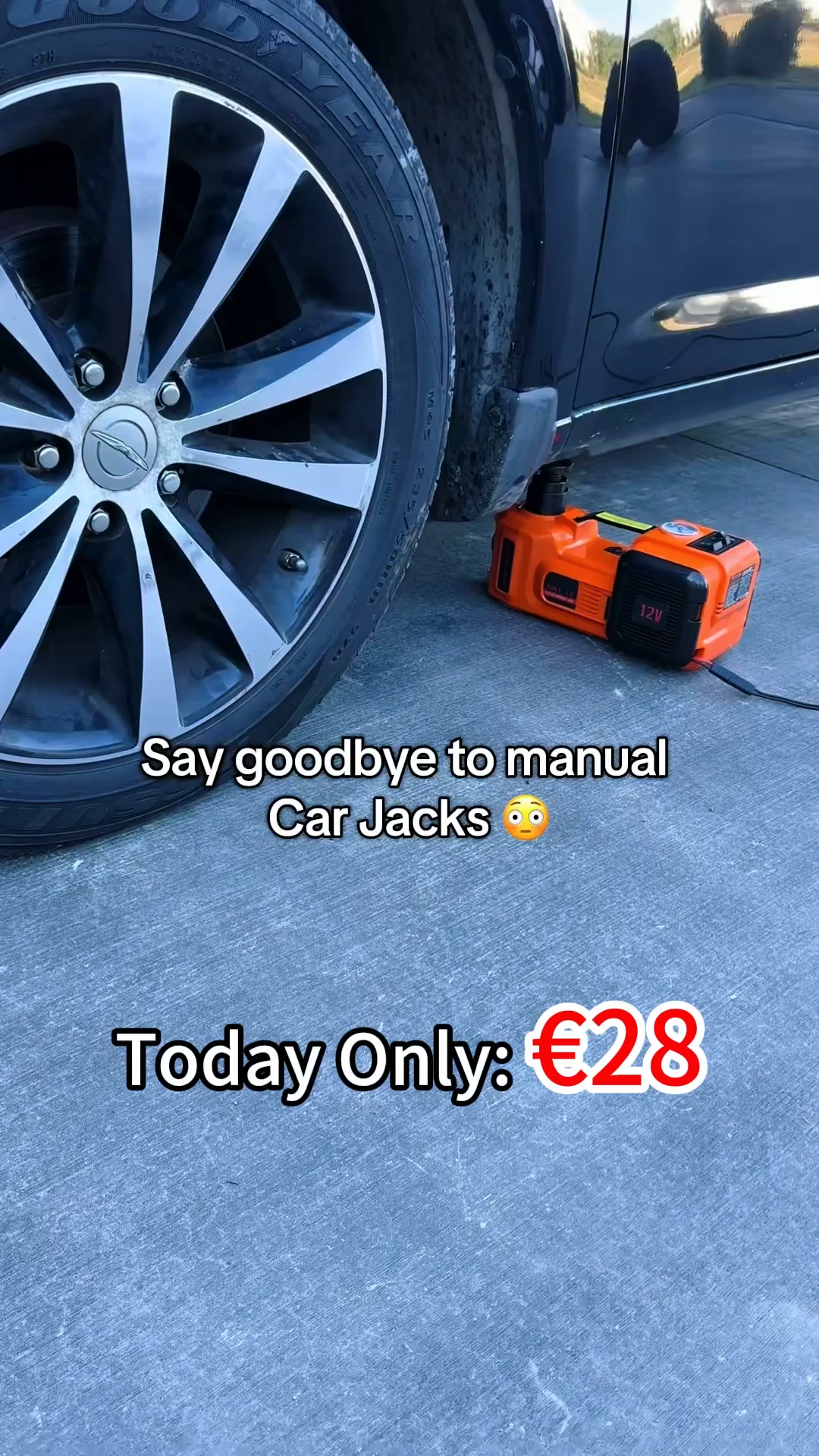 Limited-Time Sale! 5-Ton Electric Car Jack Kit Up to 78% OFF