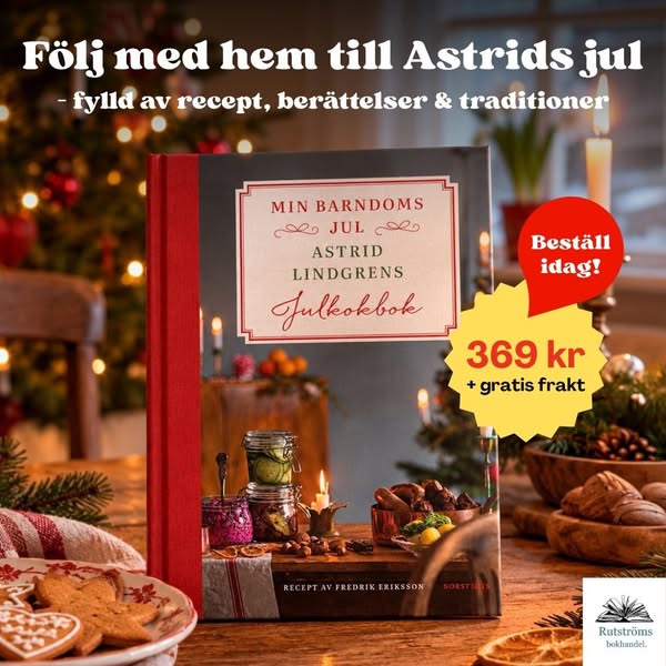 Astrid Lindgrens jul – samlad i en vacker kokbok