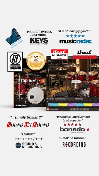 EZdrummer 3 – In the Press!