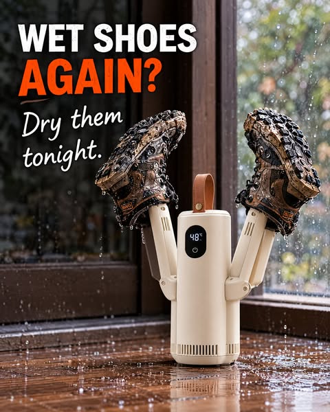 No more wet shoes