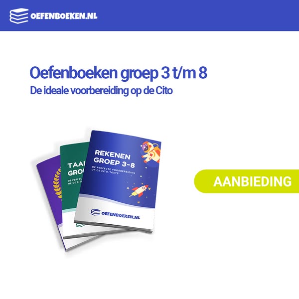 ALLEEN OP DIT MOMENT 50% BACK TO SCHOOL KORTING OP ALLE OEFENBOEKEN REKENEN EN TAAL