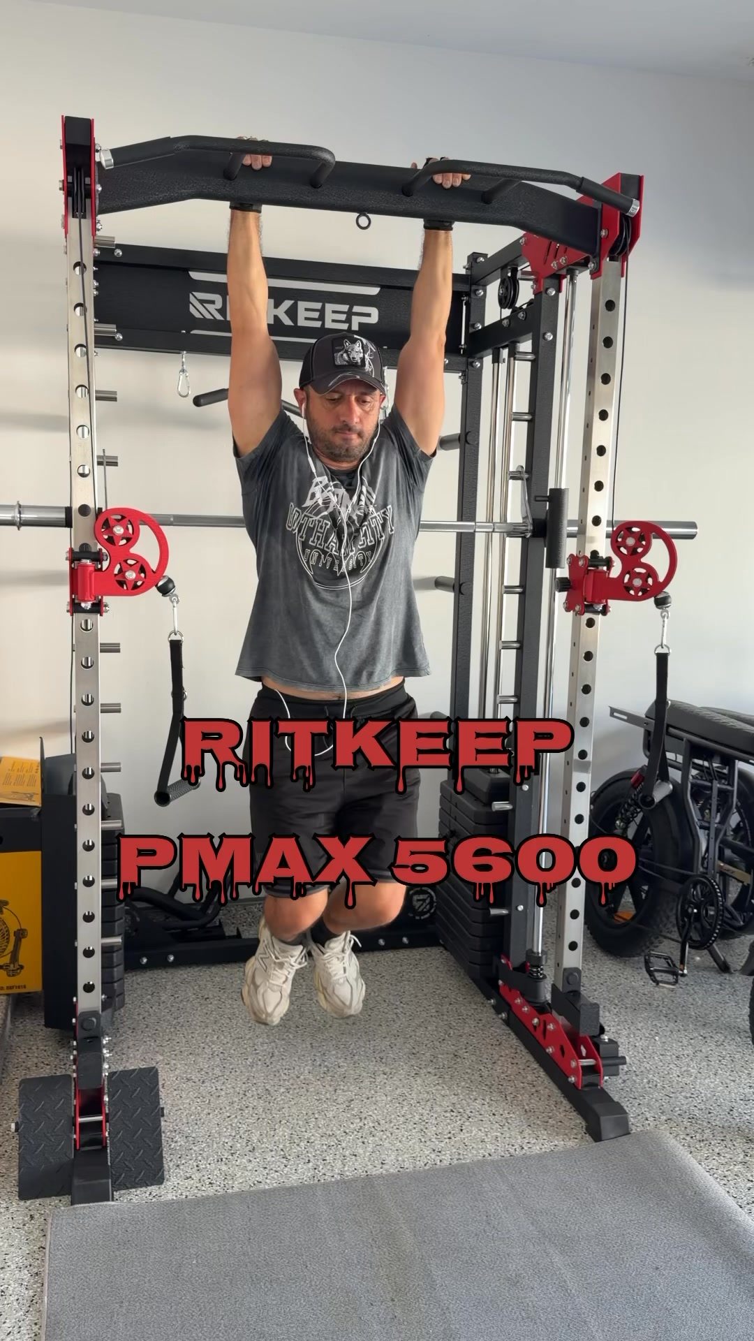 Mehr Möglichkeiten mit der RITKEEP PMAX-5600 Smith Machine.