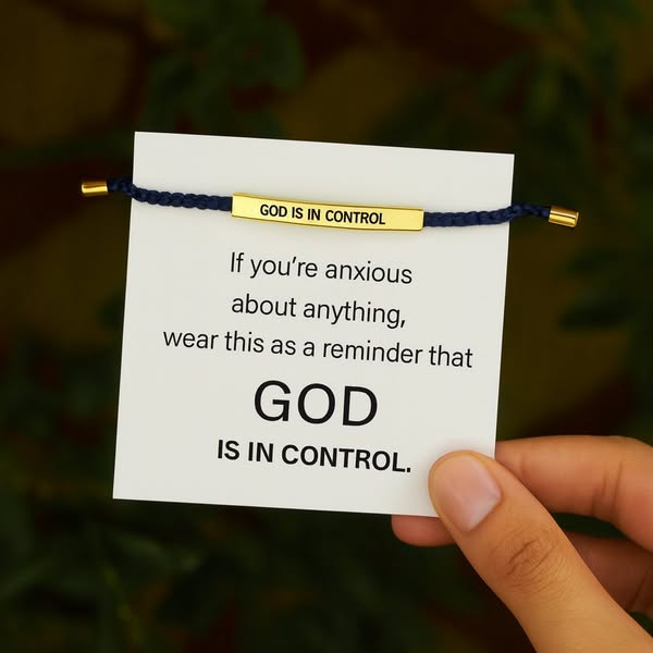 God Is In Control Bracelet