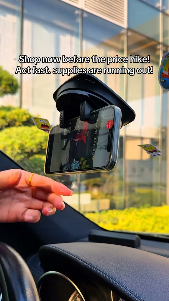 Phone Stays Put. Eyes Stay Up.