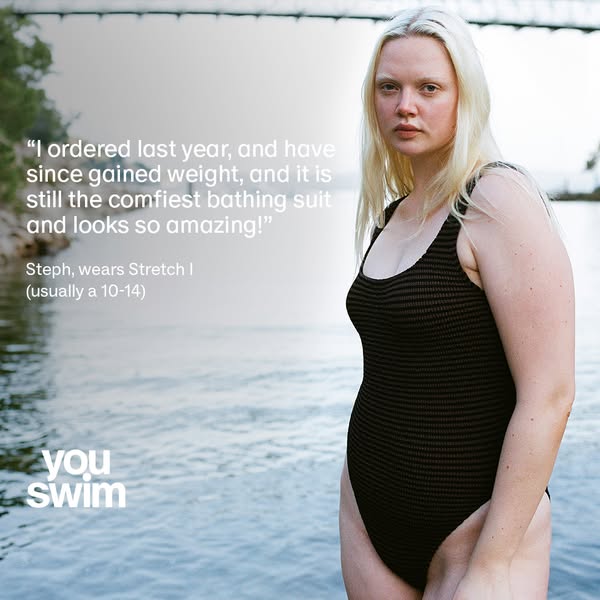 Swimsuits that adapt to your changing body.