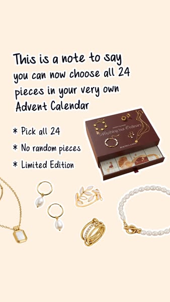 Your 24-Piece Jewelry Advent