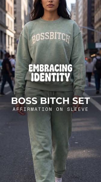 The BOSS BITCH Matching Set