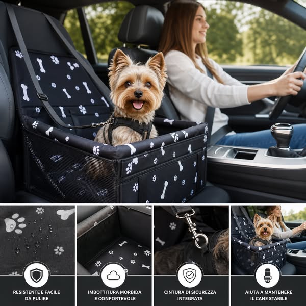 Proteggi il tuo cane durante ogni viaggio