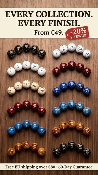 Dice collectors going wild for this