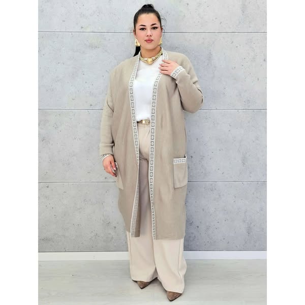 Kardigan plus size StylowaXL – styl i wygoda na co dzień