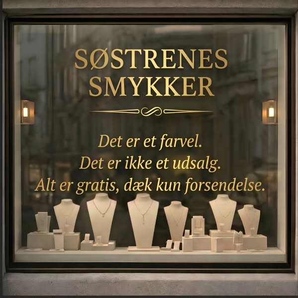 GRATIS – du betaler blot forsendelsen