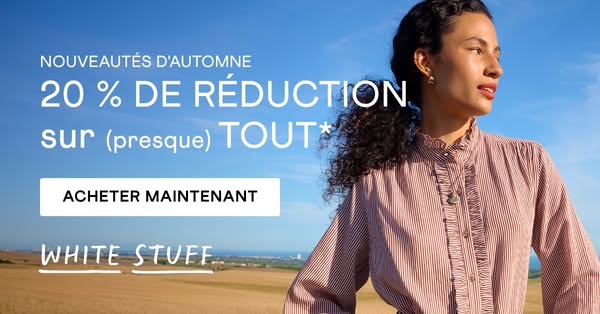20 % sur les pièces pour temps froid
