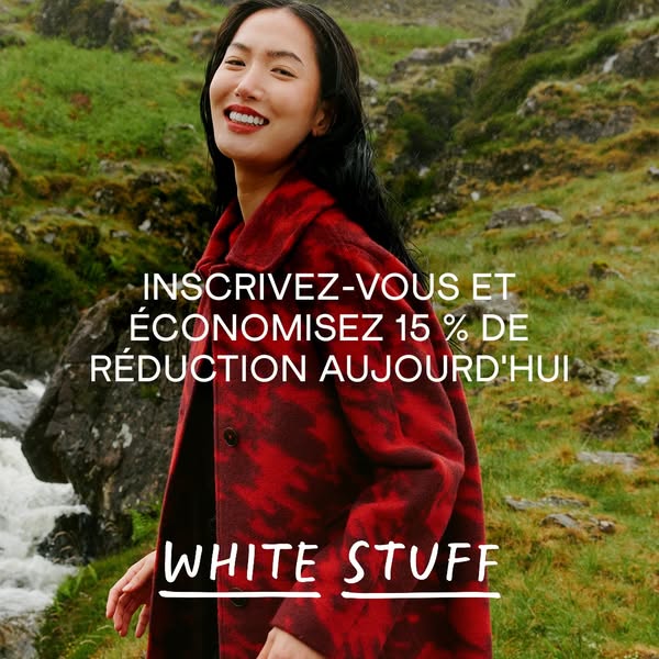 Inscrivez-vous et économisez 15 %