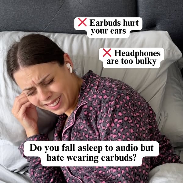 Still wearing earphones for sleep?