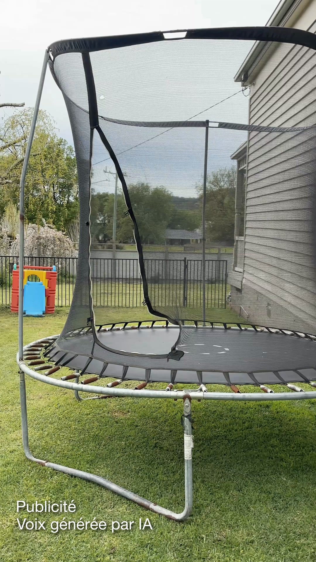 Trampoline de jardin