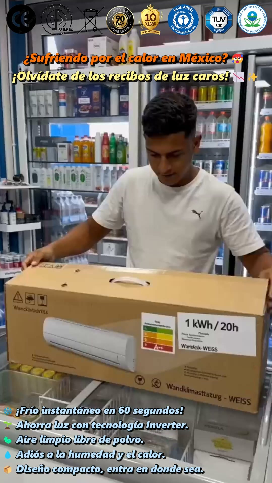 ¡SIN OBRAS NI PERMISOS! El aire acondicionado sin unidad exterior que arrasa en España.