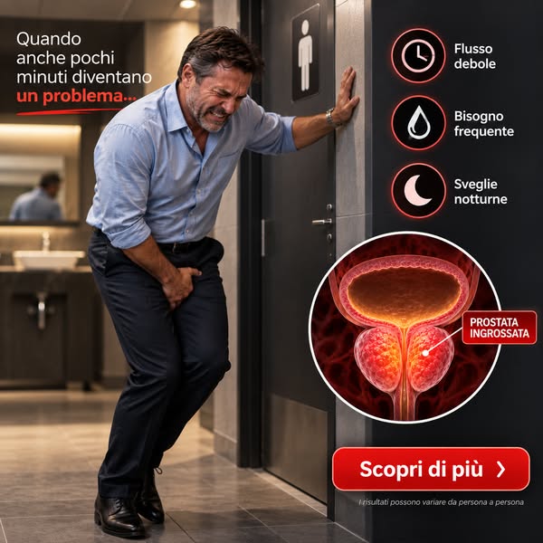 La formula naturale che accompagna il benessere della prostata.