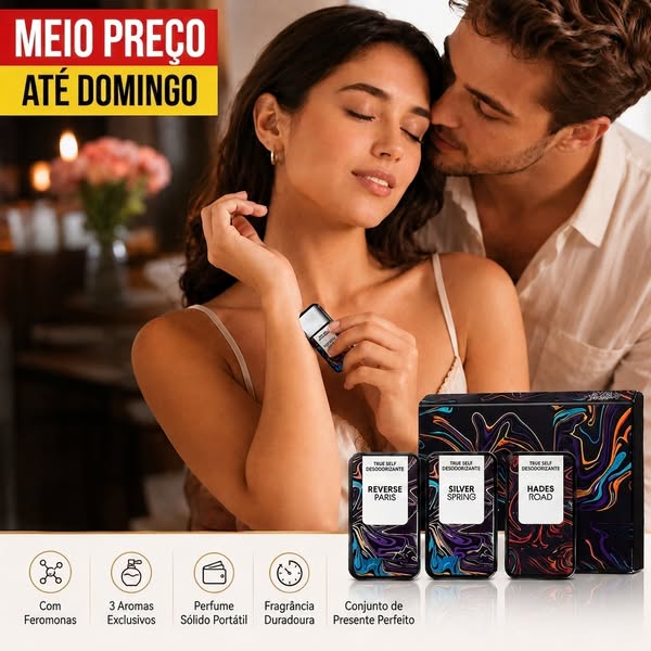 Conjunto de perfume para homem