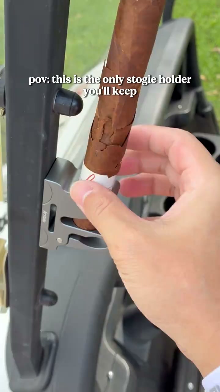 Universal Magnetic Cigar Clip for Golf Cart