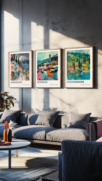 All three prints from £25