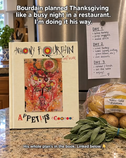 My Thanksgiving Plan Starts Three Days Early This Year
