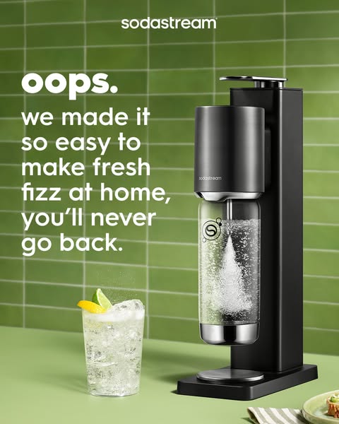 Turn Tap Water Into Fresh Fizz