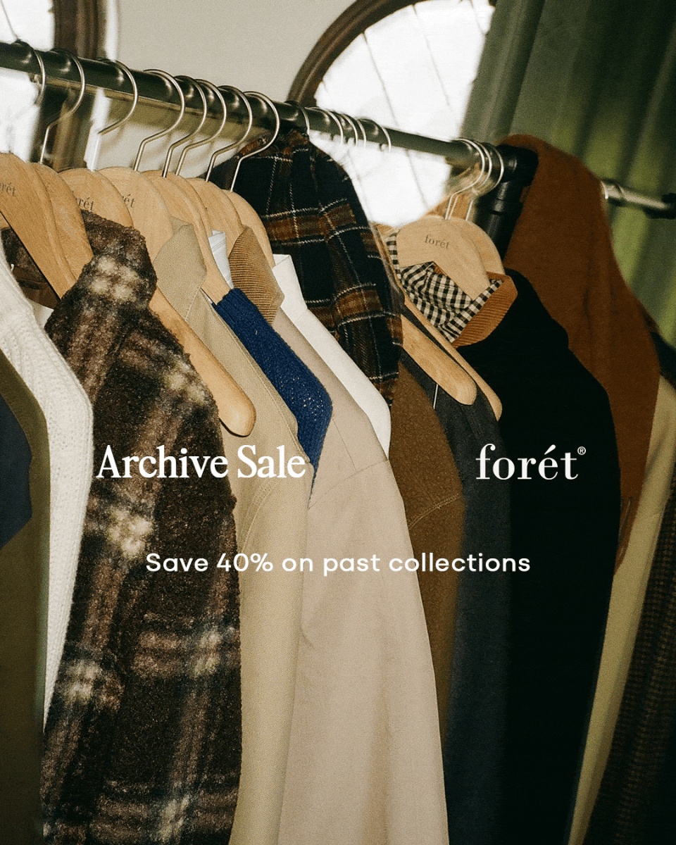 40% off past collections