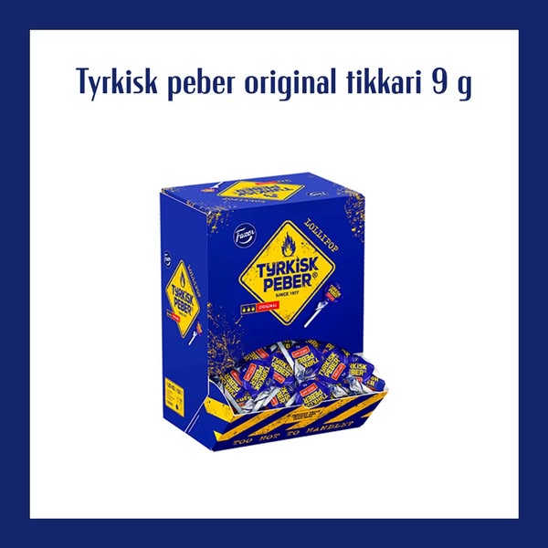 Tyrkisk peber original tikkari 9 g