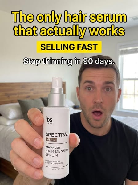 O criativo por trás: Mens Hair Serum w/ Nanoxidil 5%