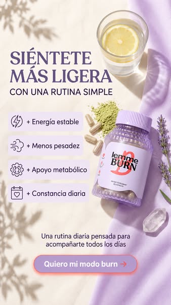 Comes bien, te mueves. Y aun así tu cuerpo no termina de responder.
