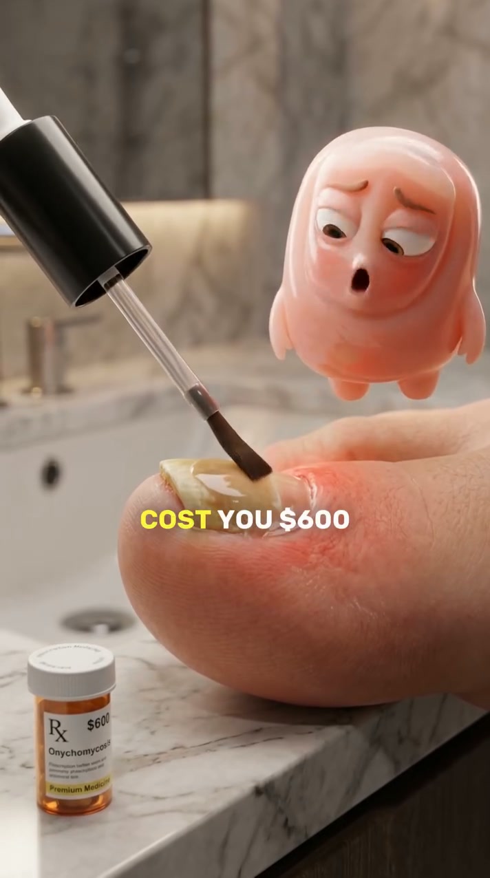 Orgatics makes your toenails look healthy again