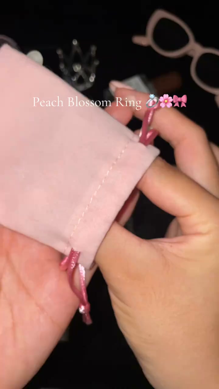 Peach Blossom Adjustable Ring 50% OFF