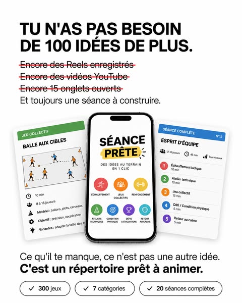 300 jeux & dynamiques prêts à utiliser