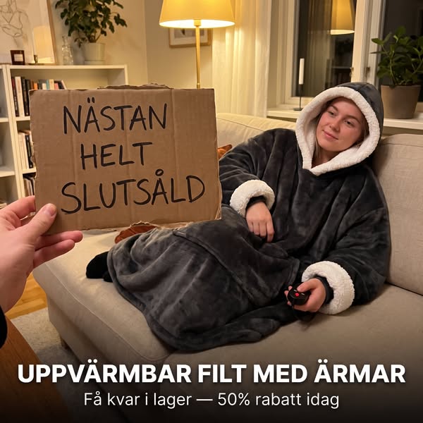 50% på VÄRMORA™ idag – frys aldrig hemma igen.