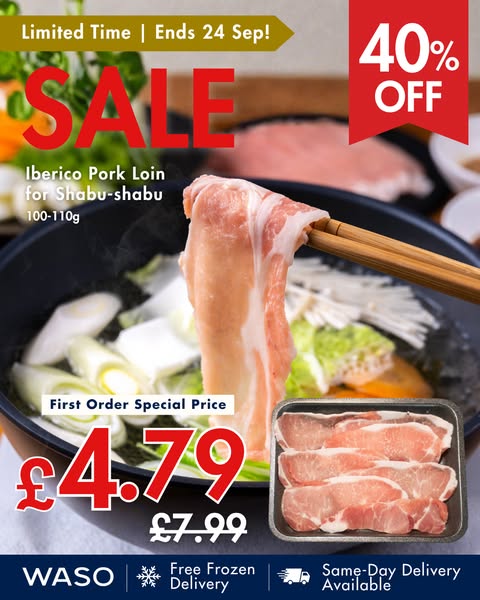 Free UK-wide delivery even frozen & chilled