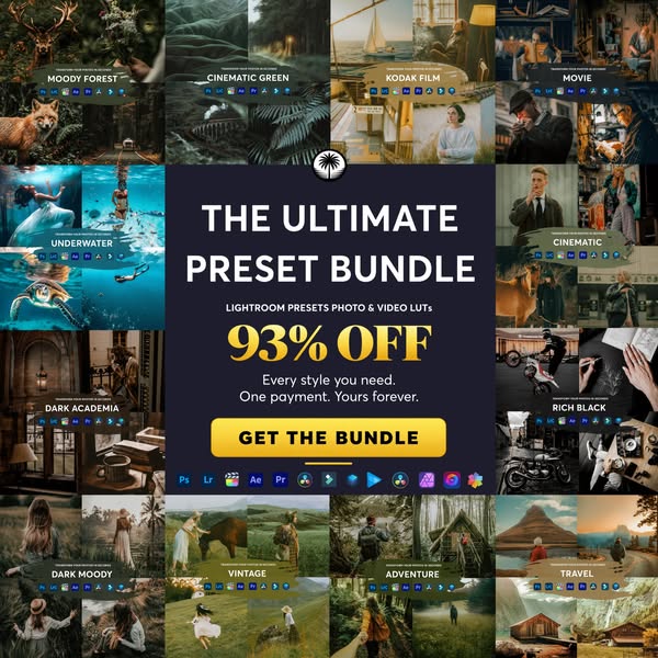 The Ultimate Preset Bundle — 93% OFF