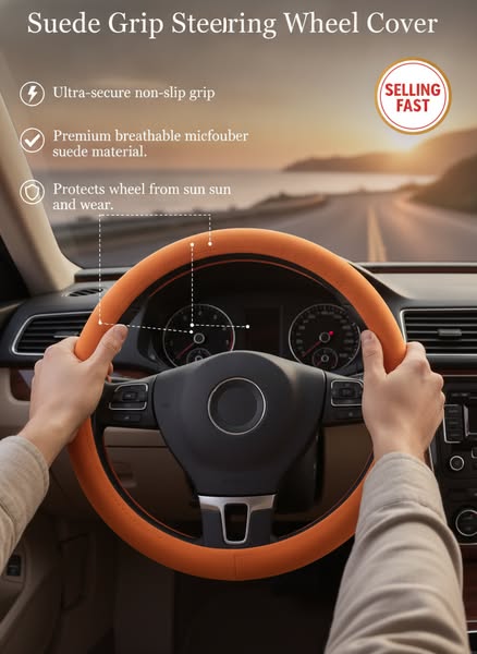 Car Steering Wheel Protective Cover