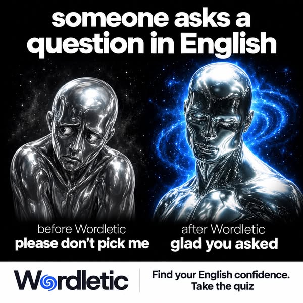 Build real English skills with Wordletic.