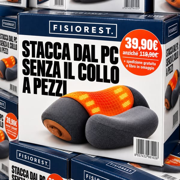 ADDIO A DOLORI A COLLO E SPALLE